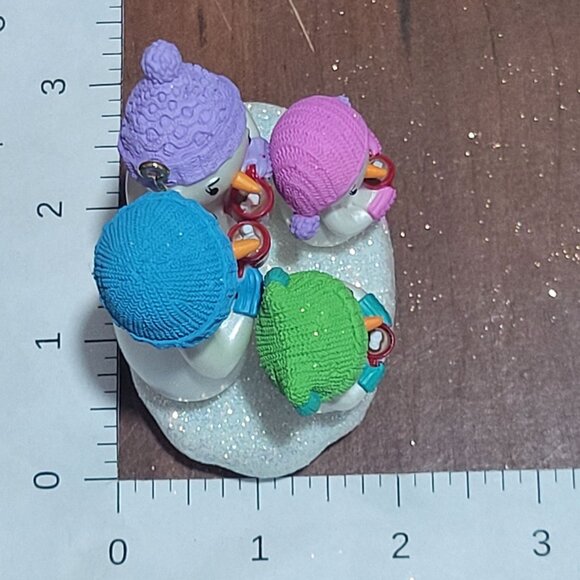 Hallmark Christmas Musical Ornament We Need A Little Christmas Snowmen 2011 - Picture 10 of 15